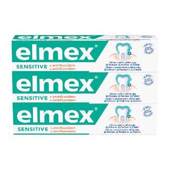 Elmex Pastă de dinți pentru dinți sensibili Sensitive 3 x 75 ml