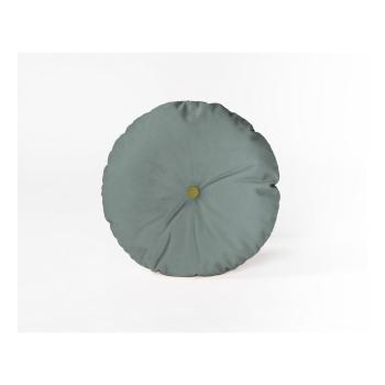 Pernă decorativă rotundă Velvet Atelier Turquoise, ⌀ 45 cm