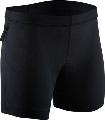 Femeii distinct intern pantaloni scurţi Silvini WP373V negru