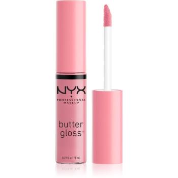 NYX Professional Makeup Butter Gloss lip gloss culoare 02 Éclair 8 ml