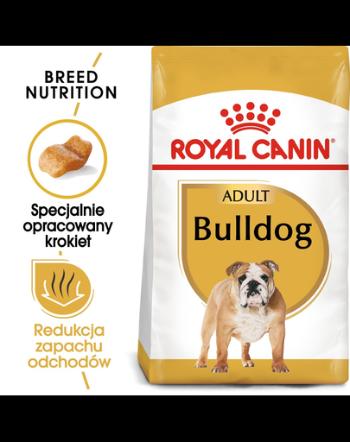 ROYAL CANIN Bulldog Adult Hrană Uscată Câine Adult 3 kg