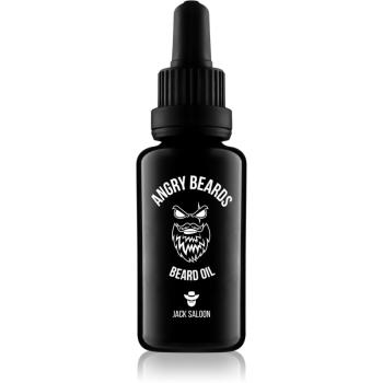 Angry Beards Jack Saloon Beard Oil ulei pentru barba 30 ml