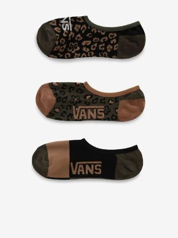 Vans Set de 3 perechi de șosete Verde