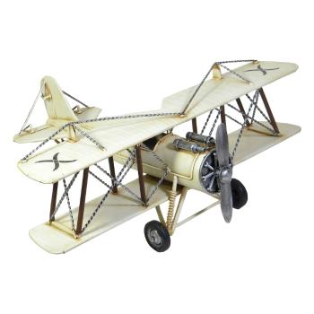 Decorațiune mică din metal Plane – Antic Line