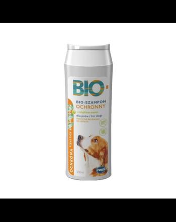 PESS Bio Sampon pentru caini anti-purici si capuse, cu ulei de neem 200 ml