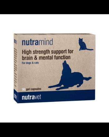 NUTRAVET Nutramind 90 suplimente caini si pisici, suport creier si functie mentala