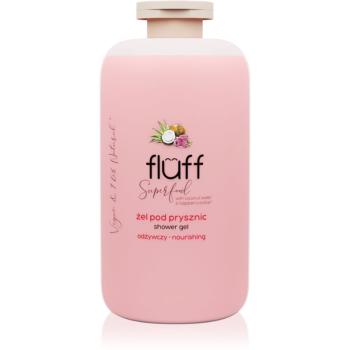 Fluff Superfood gel de duș Coconut Water & Raspberry 500 ml