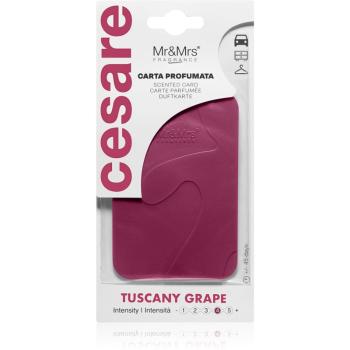 Mr & Mrs Fragrance Cesare Tuscany Grape etichetă parfumată pentru ușă 1 buc