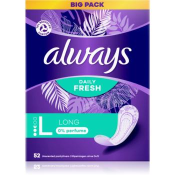 Always Daily Fresh Long absorbante fara parfum 52 buc