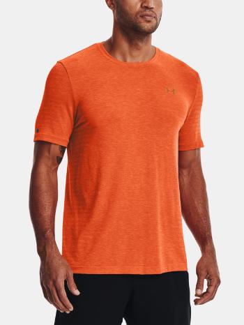 Under Armour UA Rush Seamless GeoSport SS Tricou Portocaliu