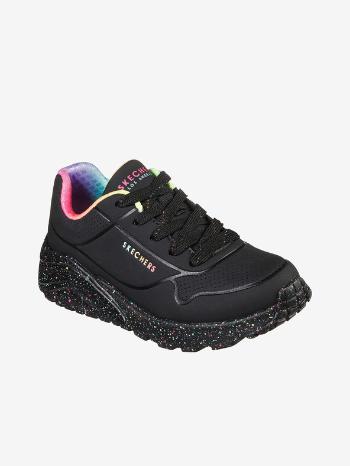 Skechers Uno Lite Rainbow Speckle Teniși pentru copii Negru