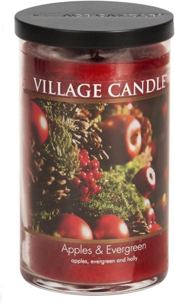 Village Candle Lumânare parfumată Apples & Evergreen 538 g