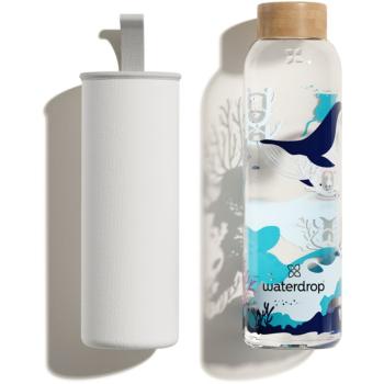 Waterdrop Glass Ocean sticlă pentru apă (editie limitata) 600 ml