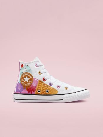 Converse Chuck Taylor All Star Ghete pe gleznă pentru copii Alb