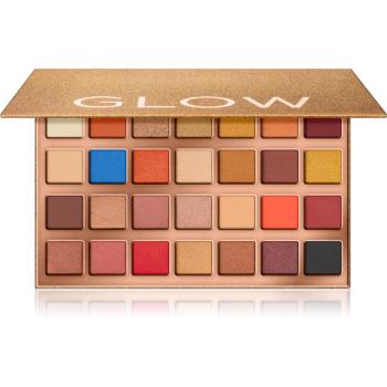 Makeup Revolution Glow Heatwave paletă cu farduri de ochi 33.6 g