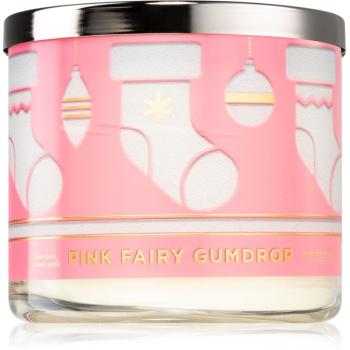 Bath & Body Works Pink Fairy Gumdrop lumânare parfumată 411 g