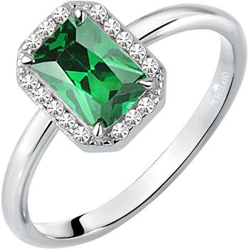 Morellato Strălucire inel de argint cu piatră verde Tesori SAIW76 52 mm