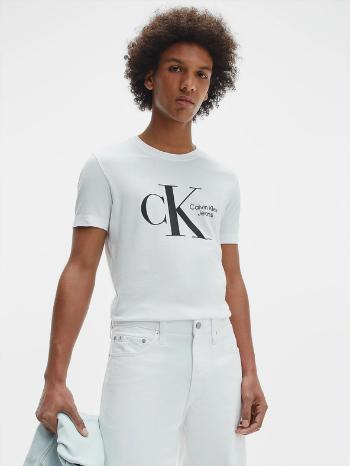 Calvin Klein Jeans Tricou Alb