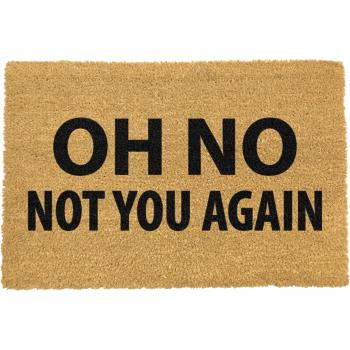 Covoraș intrare din fibre de cocos Artsy Doormats Not You Again, 40 x 60 cm