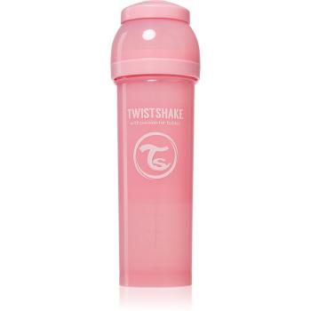 Twistshake Anti-Colic TwistFlow biberon pentru sugari Pink 4 m+ 330 ml