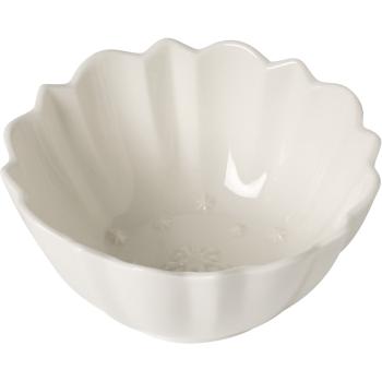 Bol din porțelan alb cu motiv de Crăciun Villeroy & Boch, ø 14,5 cm