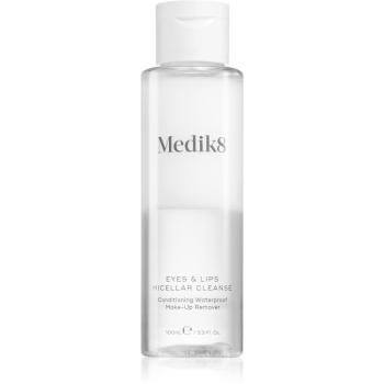 Medik8 Eyes & Lips Micellar Cleanse demachiant pentru machiajul rezistent la apa 100 ml