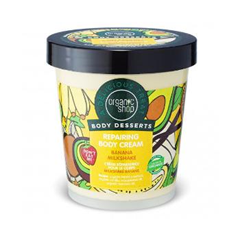 Organic Shop Cremă de corp regeneratoare Body Desserts Banana Milkshake(RepairingBody Crema) 450 ml
