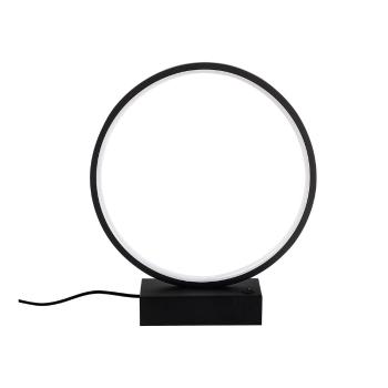 Veioză neagră LED (înălțime 35 cm) Halka – Opviq lights