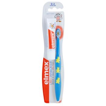 Elmex Caries Protection Periuță de dinți pentru copii Soft + mini-paste 12 ml
