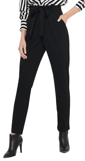 Jacqueline de Yong Pantaloni pentru femei JDYTANJA Regular Fit 15205820 Black S/32