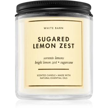 Bath & Body Works Sugared Lemon Zest lumânare parfumată 198 g