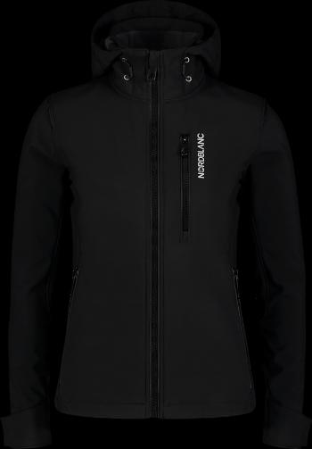 Femei izolate jachetă softshell Nordblanc Strălucire negru NBWSL7578_CRN