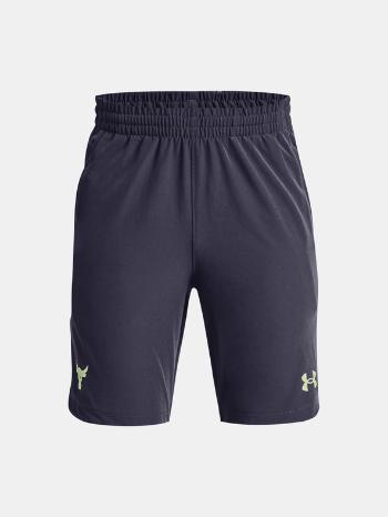 Under Armour UA Project Rock Woven Pantaloni scurţi pentru copii Gri