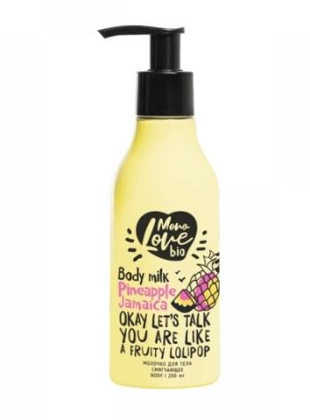 BISOU Loțiune de corp catifelată Bio MonoLove Ananas-Jamaica (Body Milk) 200 ml