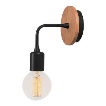 Aplică Homemania Decor Simple Drop, negru-natural