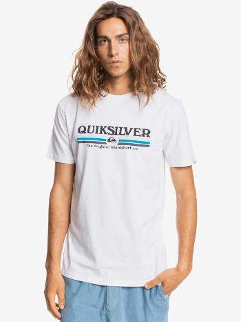 Quiksilver Lined Up Tricou Alb