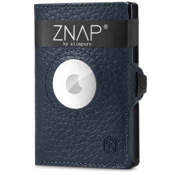 Slimpuro ZNAP Airtag Wallet, 12 carduri, compartiment pentru monede, 8,9 x 1,8 x 6,3 cm (L x Î x l), protecție RFID