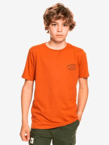 Quiksilver Wild Card Tricou pentru copii Portocaliu