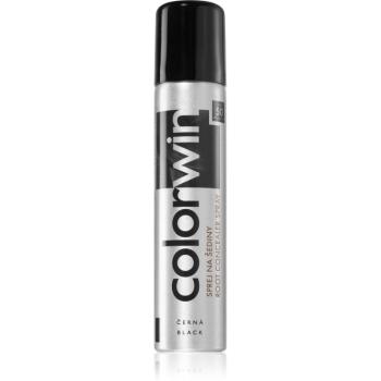 Colorwin Hair spray instant pentru camuflarea rădăcinilor crescute culoare Black 75 ml