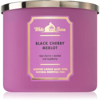 Bath & Body Works Black Cherry Merlot lumânare parfumată 411 g