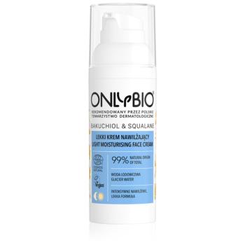 OnlyBio Bakuchiol & Squalane crema hidratanta usoara pentru ten gras și mixt 50 ml