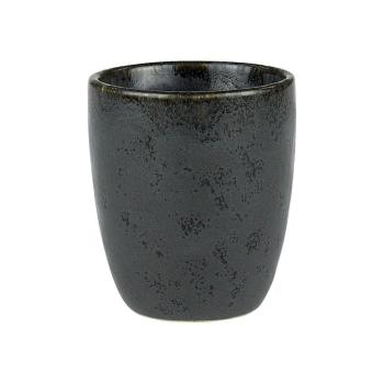 Cană din ceramică fără toartă pentru espresso Bitz Mensa, negru