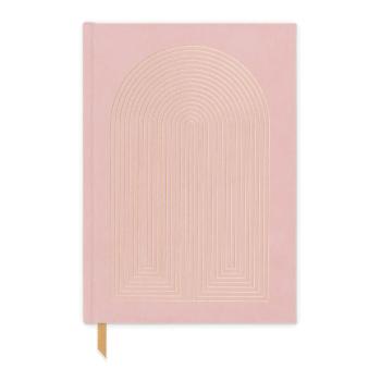 Agendă nedadată 192 pagini A5 Dusty Pink – DesignWorks Ink