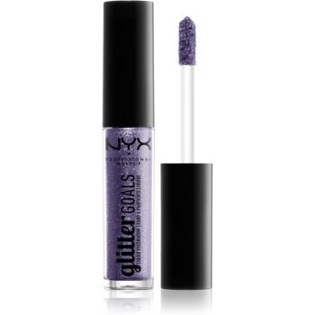 NYX Professional Makeup Glitter Goals farduri de ochi lichide cu sclipici culoare 07 Retrograde 3.4 g