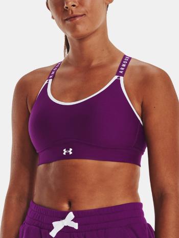 Under Armour UA Infinity Mid Covered Sport Sutien Violet