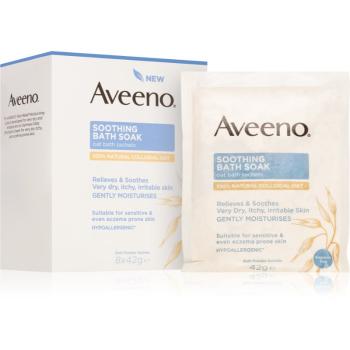 Aveeno Soothing Bath Soak pudră pentru baie 8x42 g