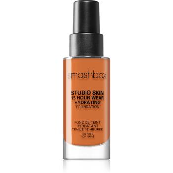 Smashbox Studio Skin 24 Hour Wear Hydrating Foundation make up hidratant culoare 4.05 Dark With Warm, Peachy Undertone 30 ml