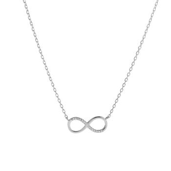 AGAIN Jewelry Colier de argint Infinity AJNA0027