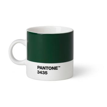 Cană Pantone 3435 Espresso, 120 ml, verde