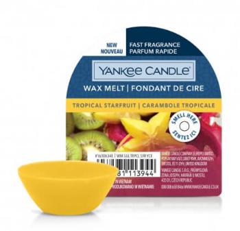 Yankee Candle Ceara parfumată Tropical Starfruit (New Wax Melt) 22 g